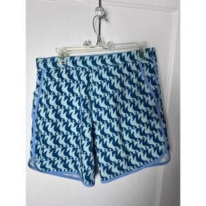 Bonobos Blue Seahorse Pocket 7" Swim Trunks Shorts Lightweight Comfortable M